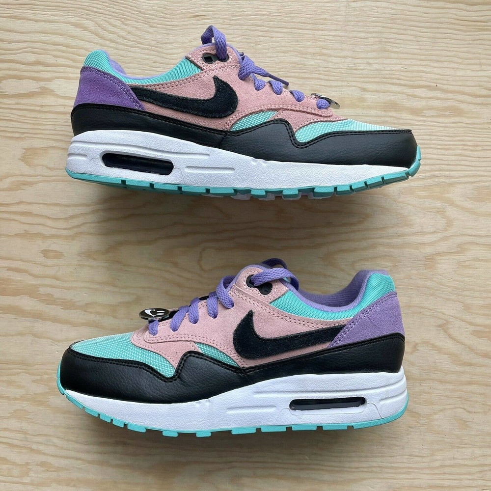 Nike Air Max 1 GS “Have a Nike Day” AT8131-001 Size 5.5Y Women’s Size 7 Pastels